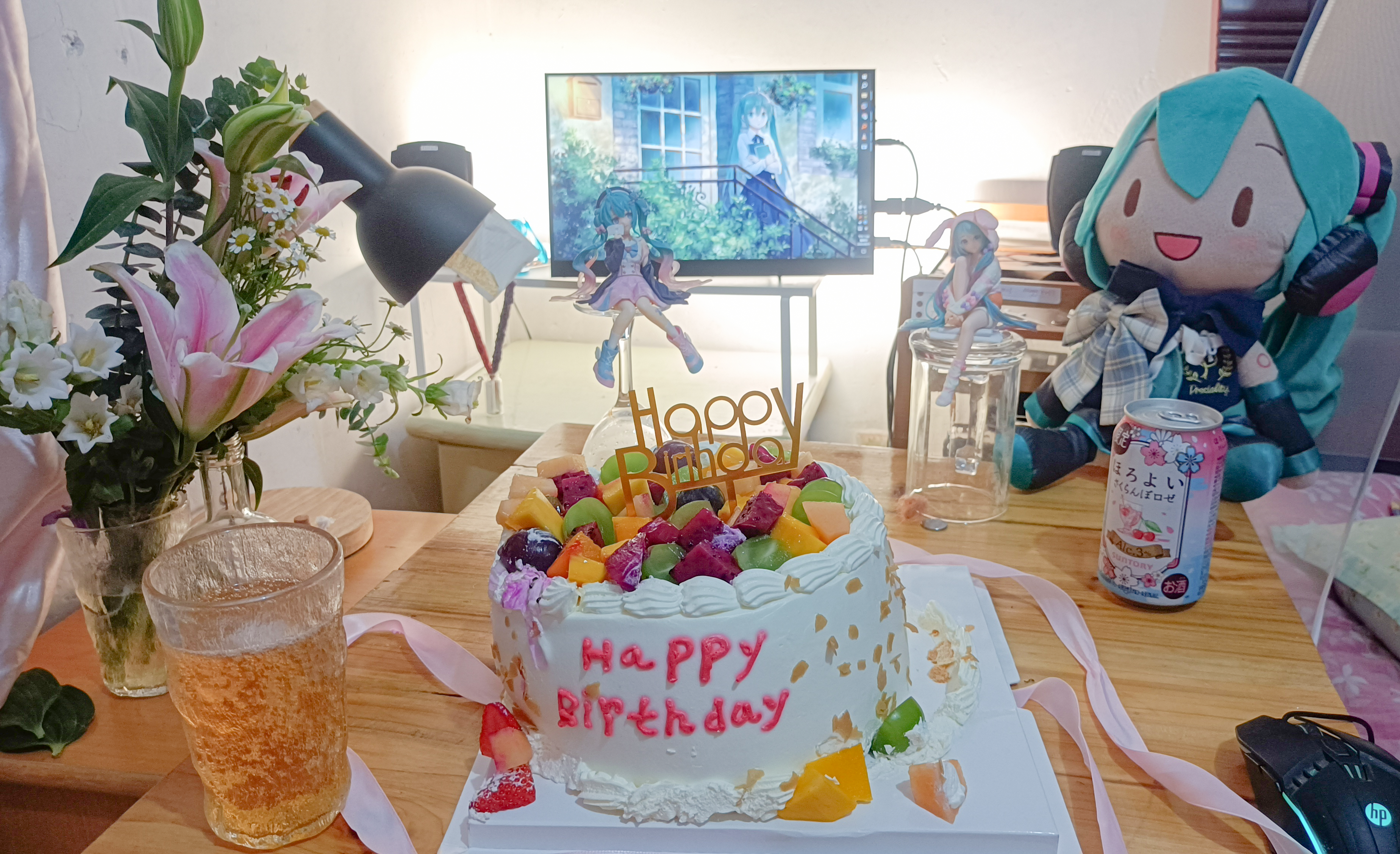 很大的蛋糕呢！